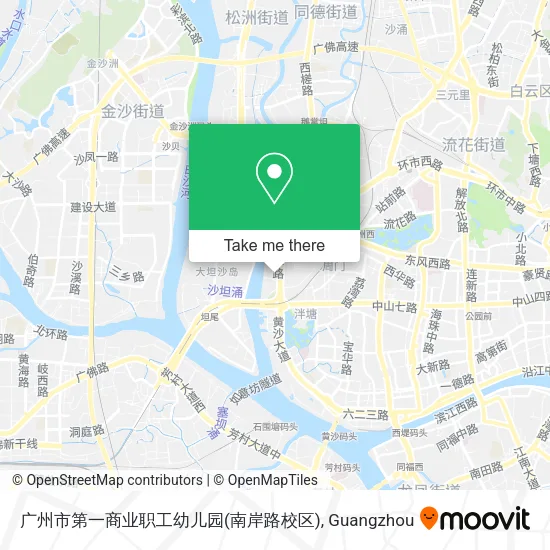 广州市第一商业职工幼儿园(南岸路校区) map