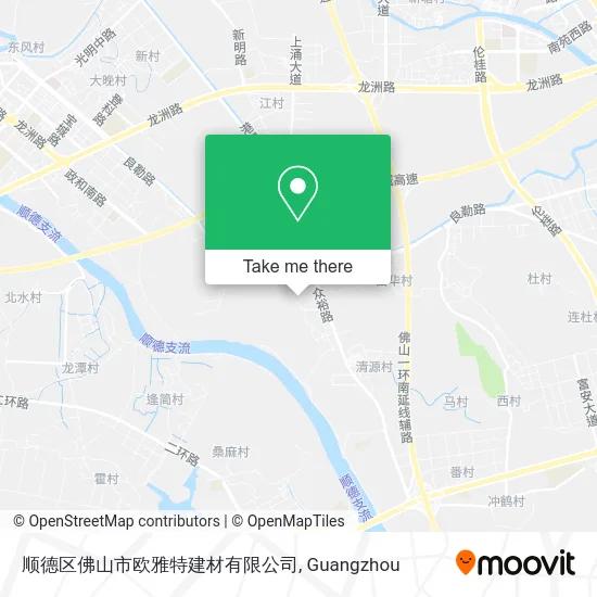 顺德区佛山市欧雅特建材有限公司 map