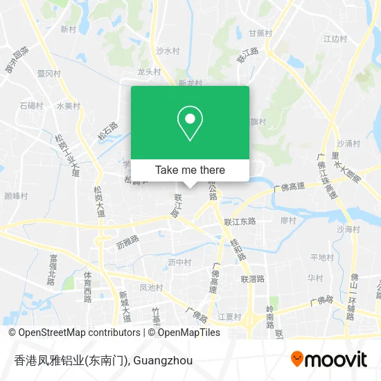 香港凤雅铝业(东南门) map
