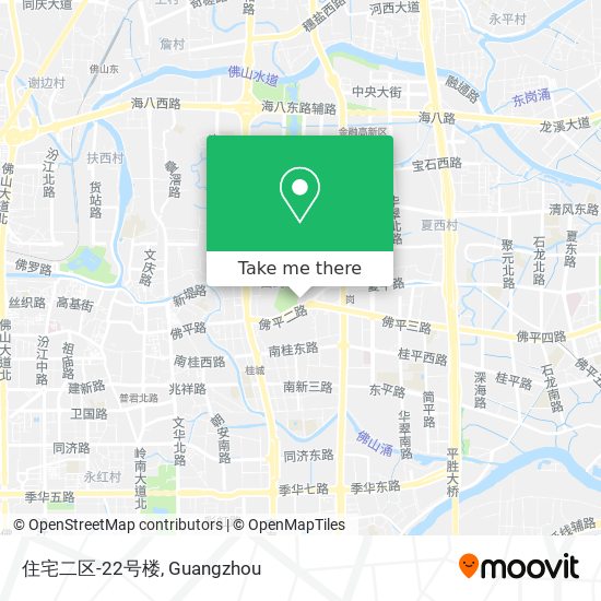 住宅二区-22号楼 map