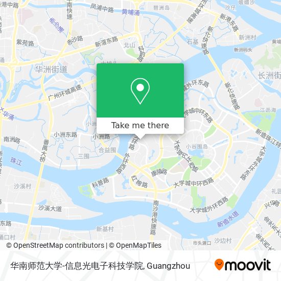 华南师范大学-信息光电子科技学院 map
