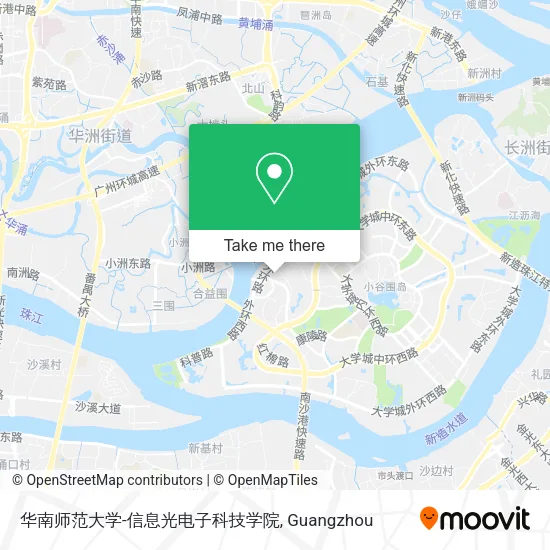 华南师范大学-信息光电子科技学院 map