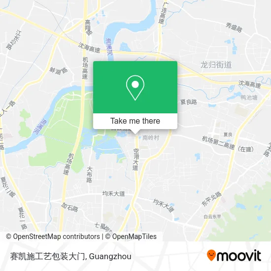赛凯施工艺包装大门 map