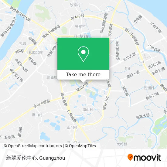 新翠爱伦中心 map