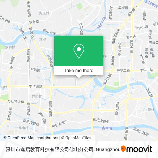 深圳市逸启教育科技有限公司佛山分公司 map