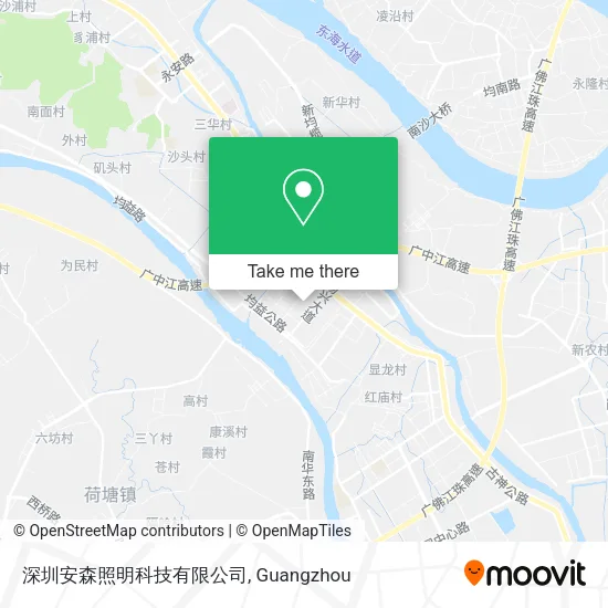 深圳安森照明科技有限公司 map