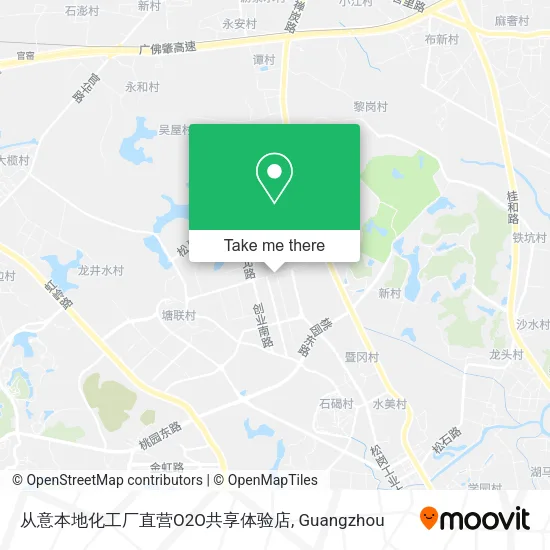 从意本地化工厂直营O2O共享体验店 map