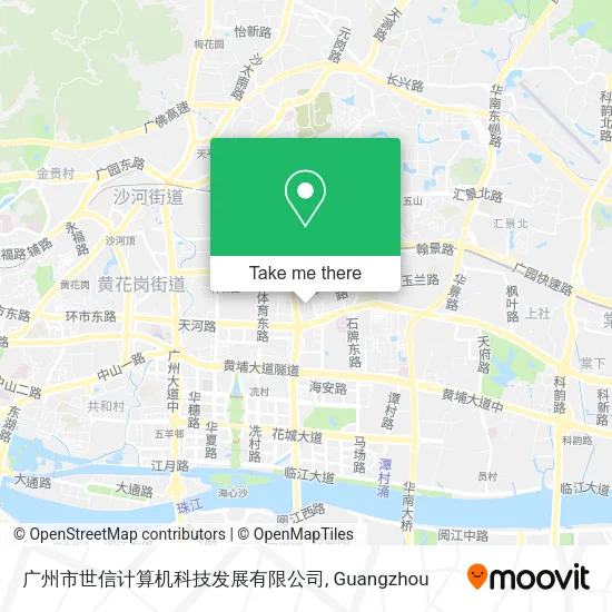 广州市世信计算机科技发展有限公司 map