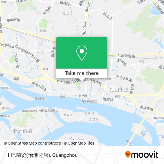 王巳商贸(怡港分店) map