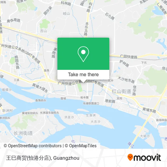 王巳商贸(怡港分店) map