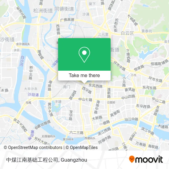 中煤江南基础工程公司 map
