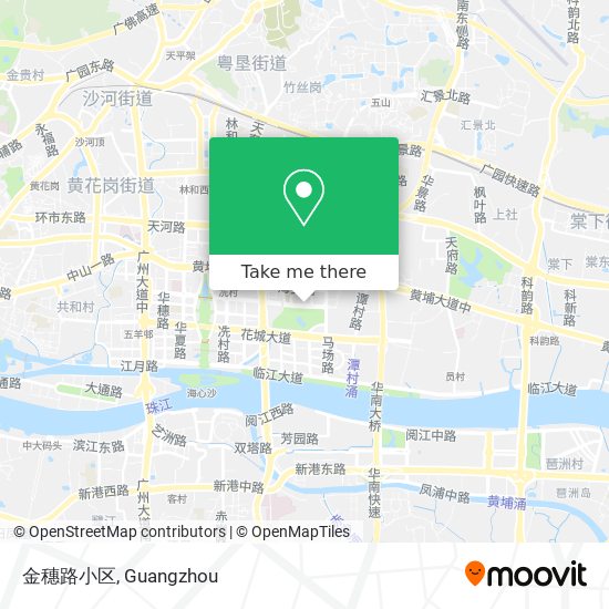 金穗路小区 map