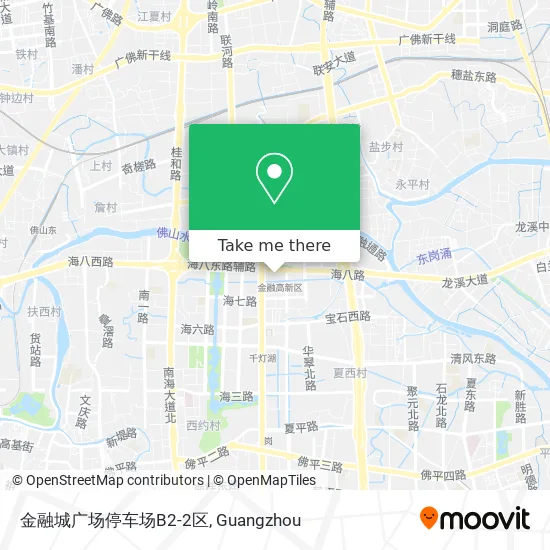 金融城广场停车场B2-2区 map