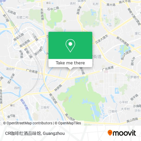 CR咖啡红酒品味馆 map