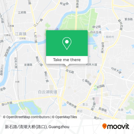 新石路/清湖大桥(路口) map