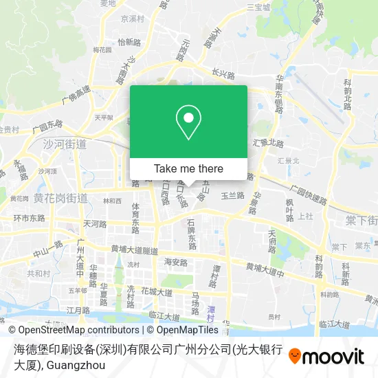 海德堡印刷设备(深圳)有限公司广州分公司(光大银行大厦) map