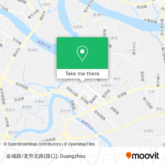 金城路/龙升北路(路口) map