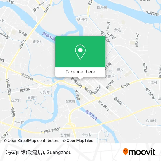 冯家面馆(勒流店) map