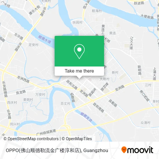OPPO(佛山顺德勒流金广楼淳和店) map