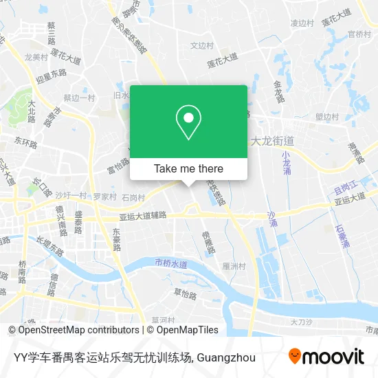 YY学车番禺客运站乐驾无忧训练场 map