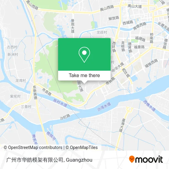 广州市华皓模架有限公司 map