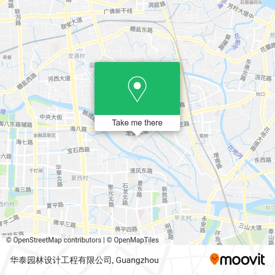 华泰园林设计工程有限公司 map