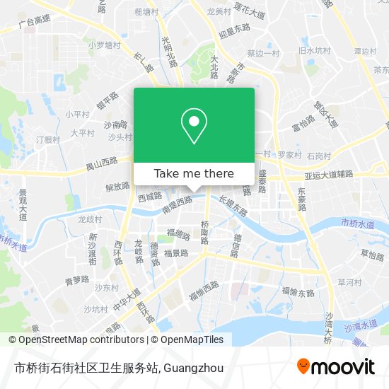 市桥街石街社区卫生服务站 map