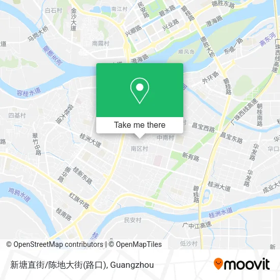 新塘直街/陈地大街(路口) map