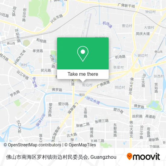 佛山市南海区罗村镇街边村民委员会 map