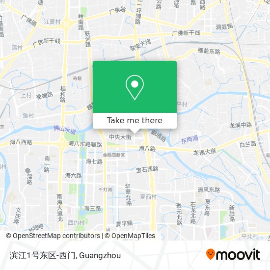 滨江1号东区-西门 map