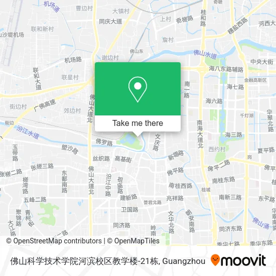 佛山科学技术学院河滨校区教学楼-21栋 map