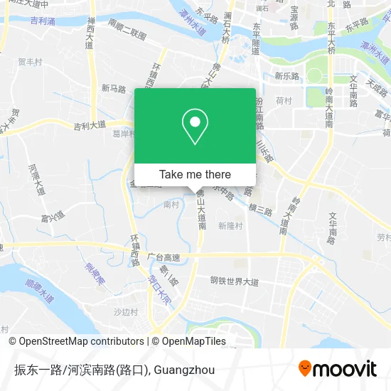 振东一路/河滨南路(路口) map