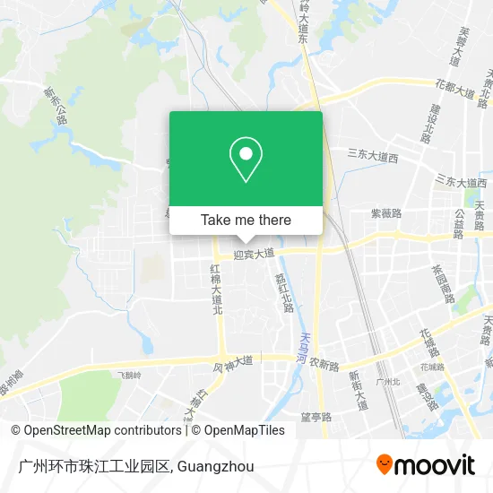 广州环市珠江工业园区 map