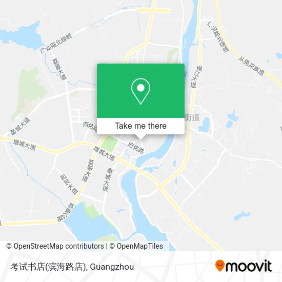 考试书店(滨海路店) map
