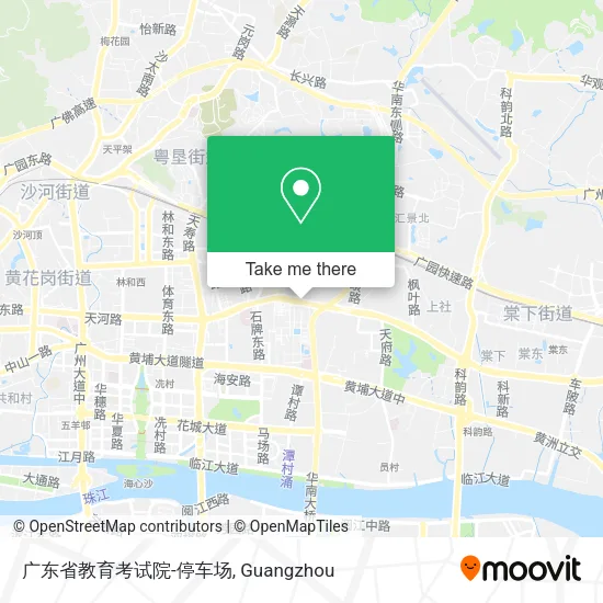 广东省教育考试院-停车场 map