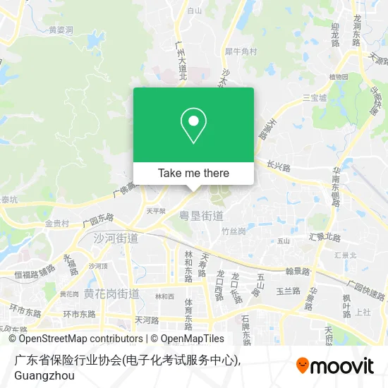 广东省保险行业协会(电子化考试服务中心) map