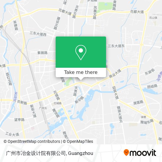 广州市冶金设计院有限公司 map