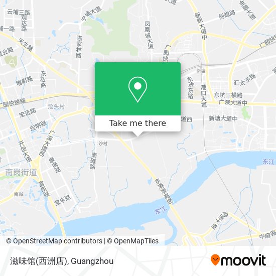 滋味馆(西洲店) map