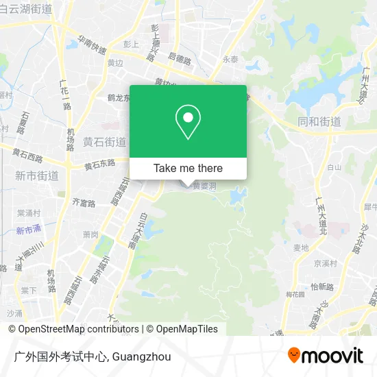 广外国外考试中心 map