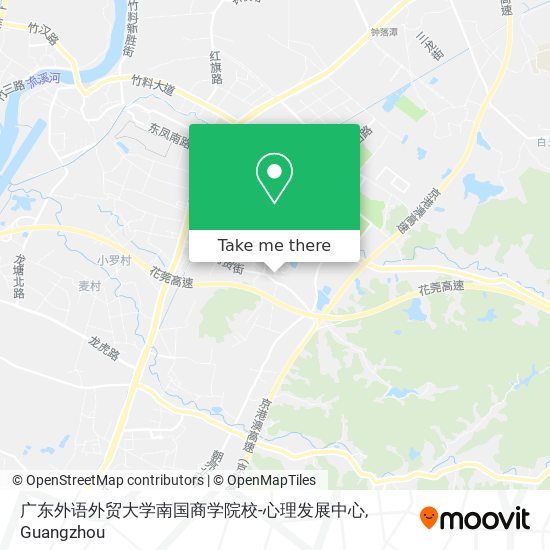 广东外语外贸大学南国商学院校-心理发展中心 map