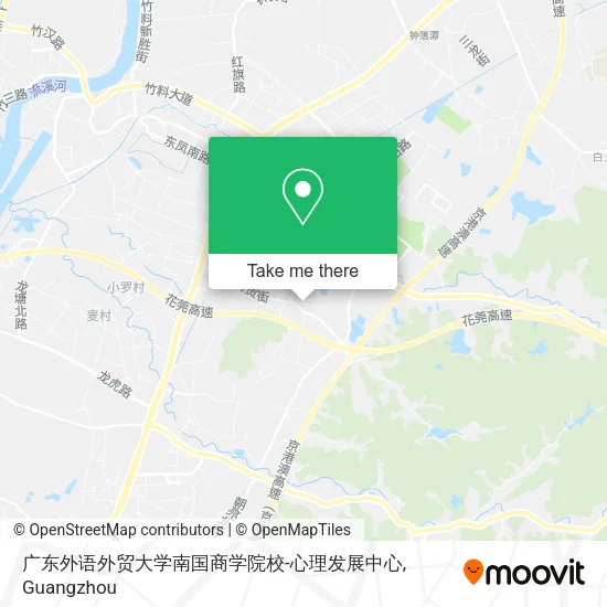 广东外语外贸大学南国商学院校-心理发展中心 map