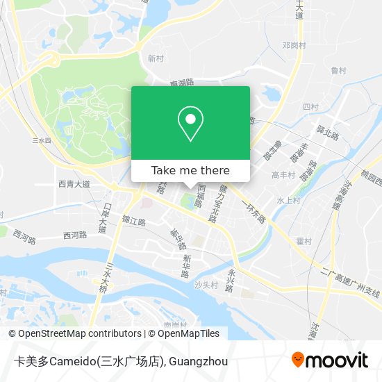 卡美多Cameido(三水广场店) map