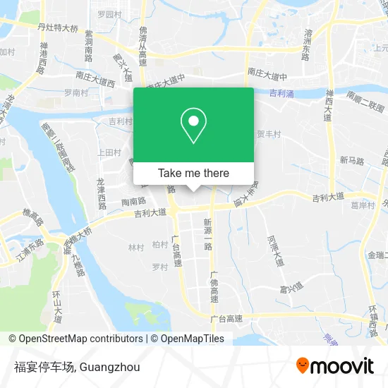 福宴停车场 map