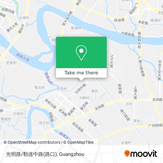光明路/勒连中路(路口) map