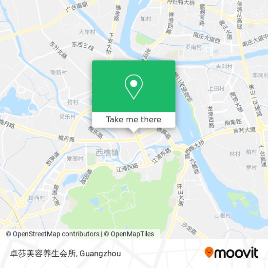 卓莎美容养生会所 map