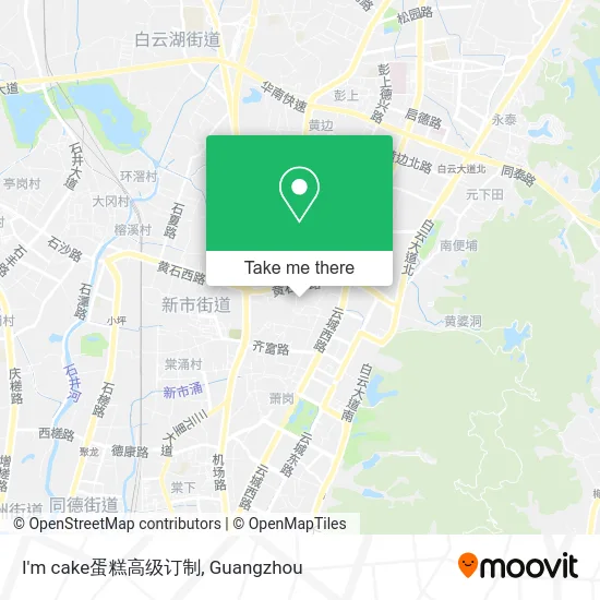 I'm cake蛋糕高级订制 map