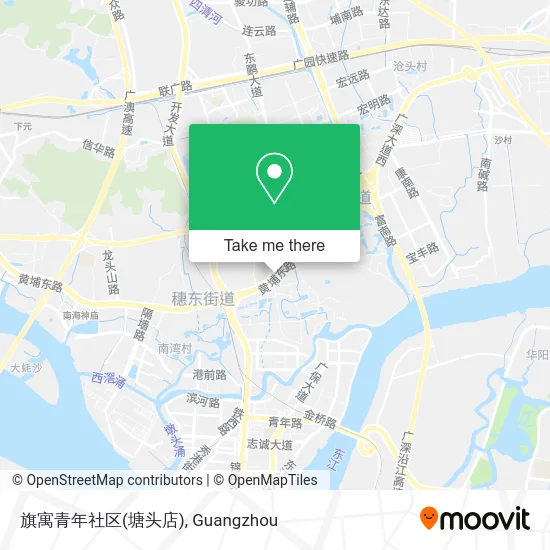 旗寓青年社区(塘头店) map
