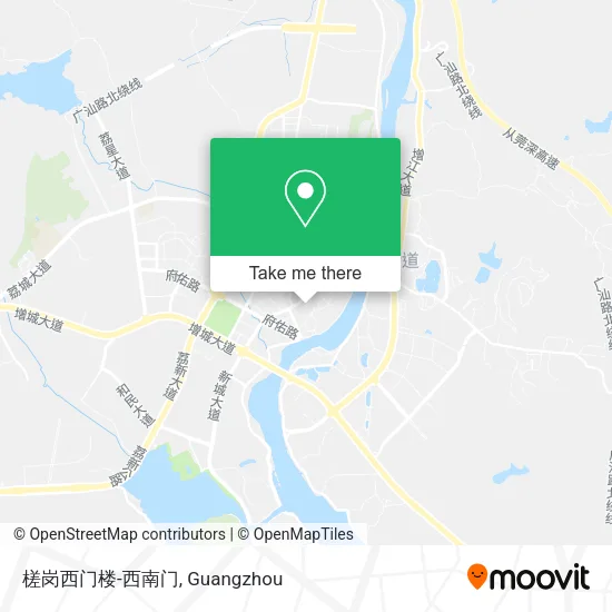 槎岗西门楼-西南门 map