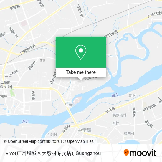 vivo(广州增城区大墩村专卖店) map