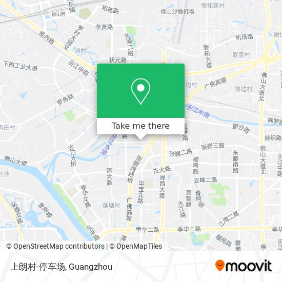 上朗村-停车场 map